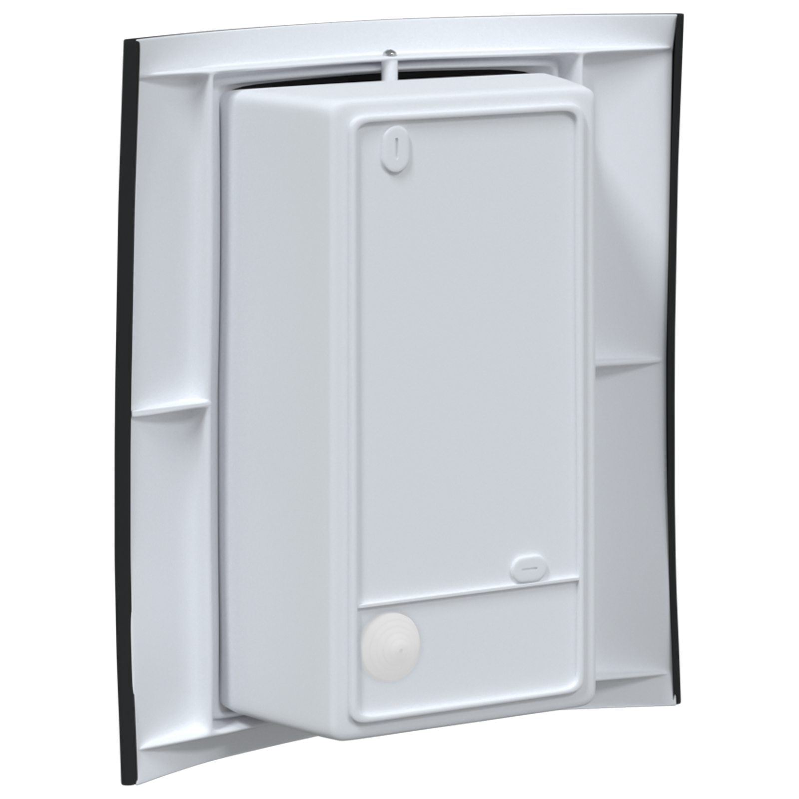 Lampade da Parete Esterne con Sensore 2 pz Nero Acciaio Inossidabile IP44