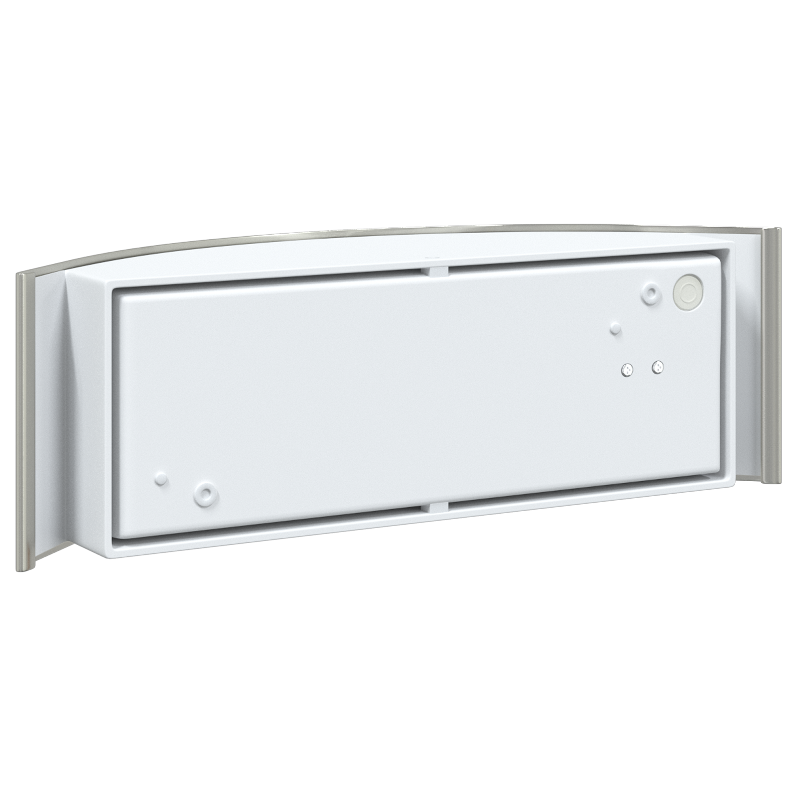 Luce da Parete Esterno Argento Acciaio Inox IP44