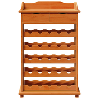 Portabottiglie 90x60x30 cm Legno Massello di Pino