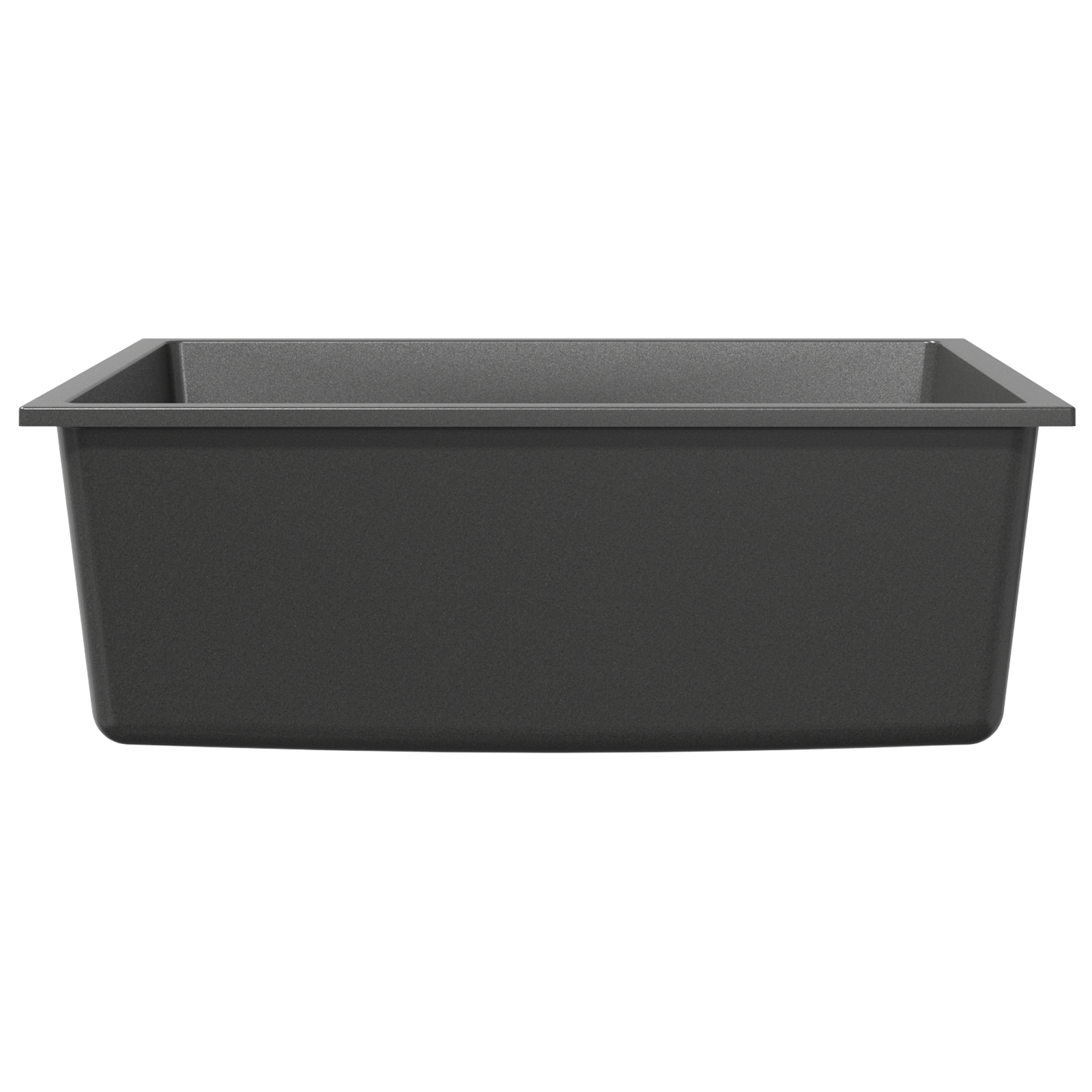 Lavello da Cucina con Foro di Sovraccarico in Granito Grigio