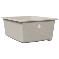 Lavello da Cucina con Foro di Sovrappasso Granito Beige