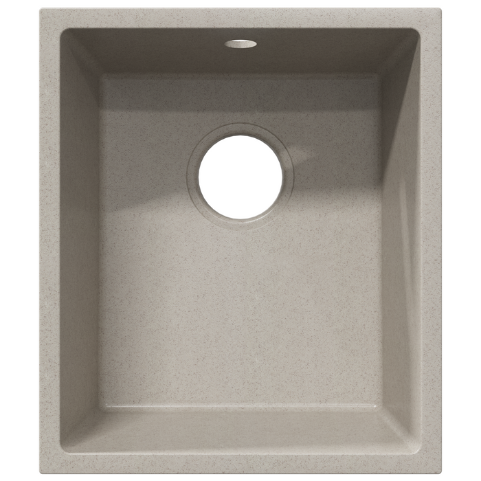 Lavello da Cucina con Foro di Sovrappasso Granito Beige