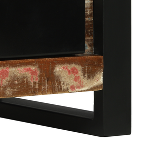 Armadio a Muro per Bagno 40x30x90 cm in Legno Massello Recuperato