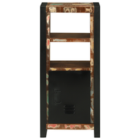 Armadio a Muro per Bagno 40x30x90 cm in Legno Massello Recuperato