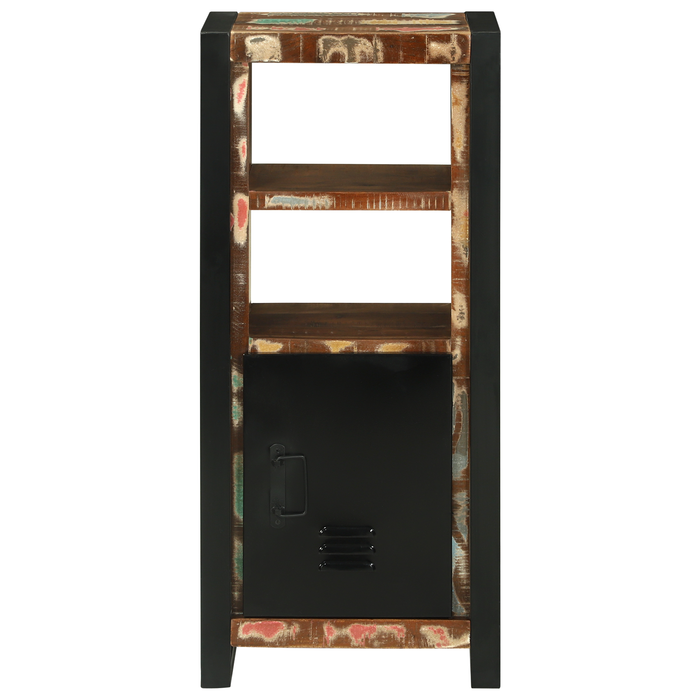 Armadio a Muro per Bagno 40x30x90 cm in Legno Massello Recuperato