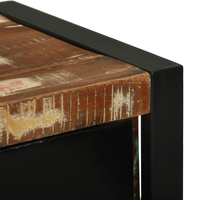 Armadio da Bagno 40x35x90 cm in Legno Massiccio Riciclato