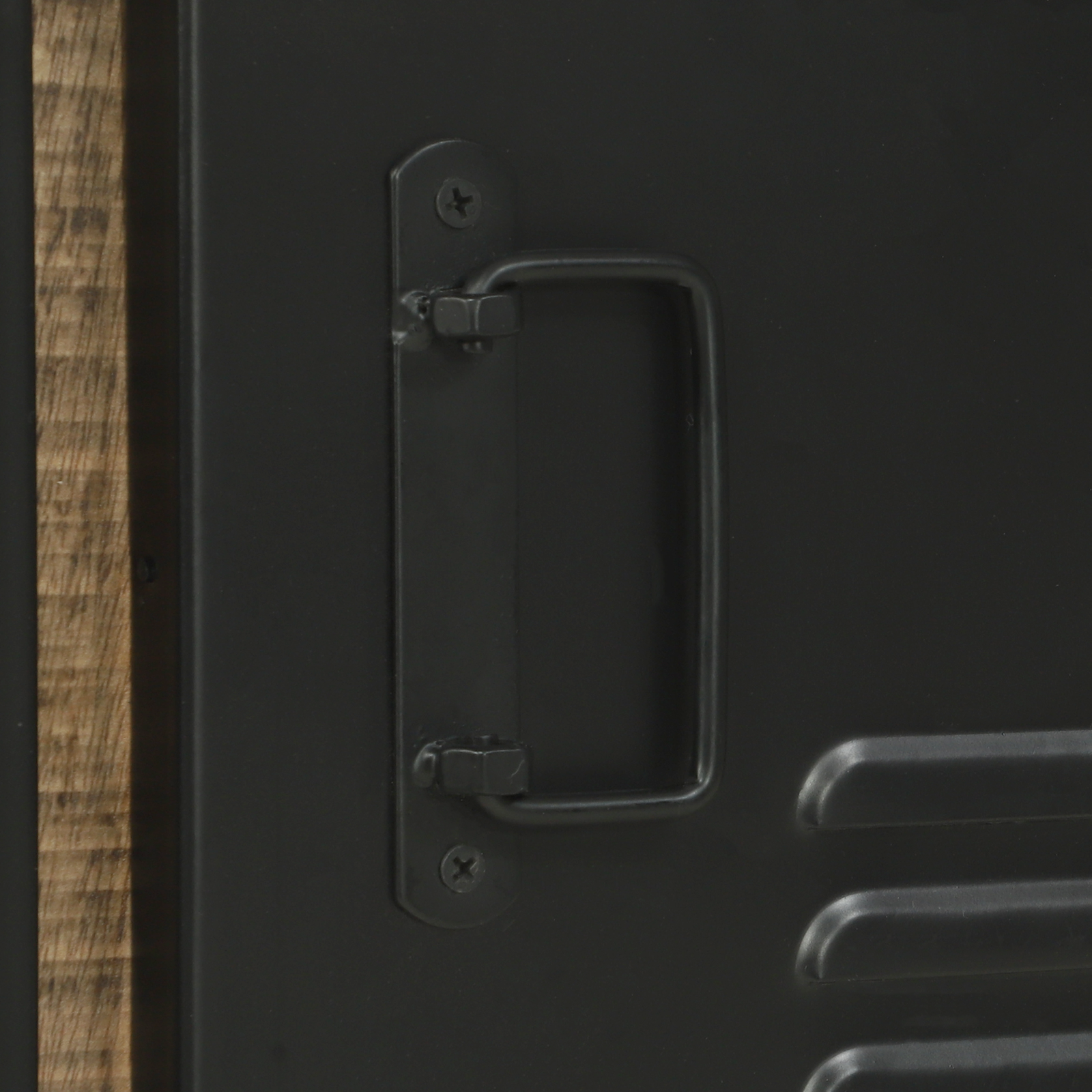 Mobile da bagno a muro 40x30x40 cm in legno massello di mango grezzo