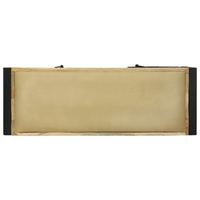 Armadio panca 100x35x50 cm Legno massello di mango grezzo