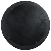 Tavolo da trucco con specchio 100x50x75 cm in legno massello grezzo di mango