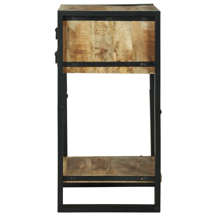 Supporto per telefono 40x40x80 cm Legno massello di mango grezzo