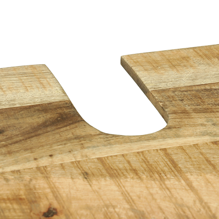 Mobile lavabo 55x35x60 cm in legno massello di mango