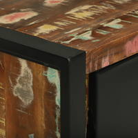 Armadio per lavandino 55x35x60 cm Legno massello recuperato