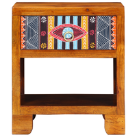 Mobiletto  40x35x45 cm in legno massello di acacia