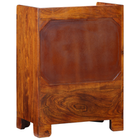 Cabinet per scarpe 55x35x75 cm in legno massello di acacia