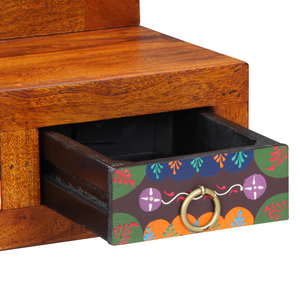 Armadio da Parete 40x20x50 cm Legno Massello di Acacia