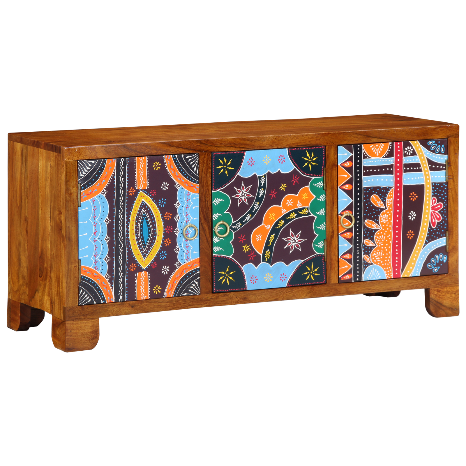 Panchina da Corridoio 100x35x45 cm Legno massello di acacia