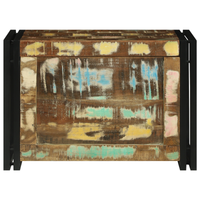 Scatola di Stoccaggio 60x40x41 cm in Legno Riciclato