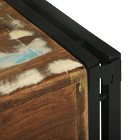 Portabottiglie 46x35x27.5 cm Legno massello riciclato