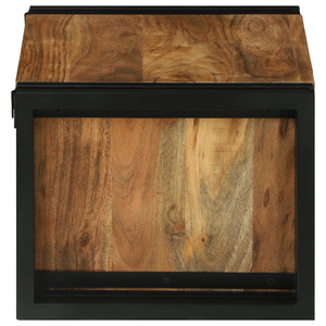 Portabottiglie 46x35x27.5 cm Legno Massello di Acacia