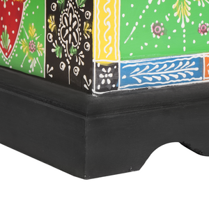 Scatola di Stoccaggio 40x30x30 cm in Legno di Mango