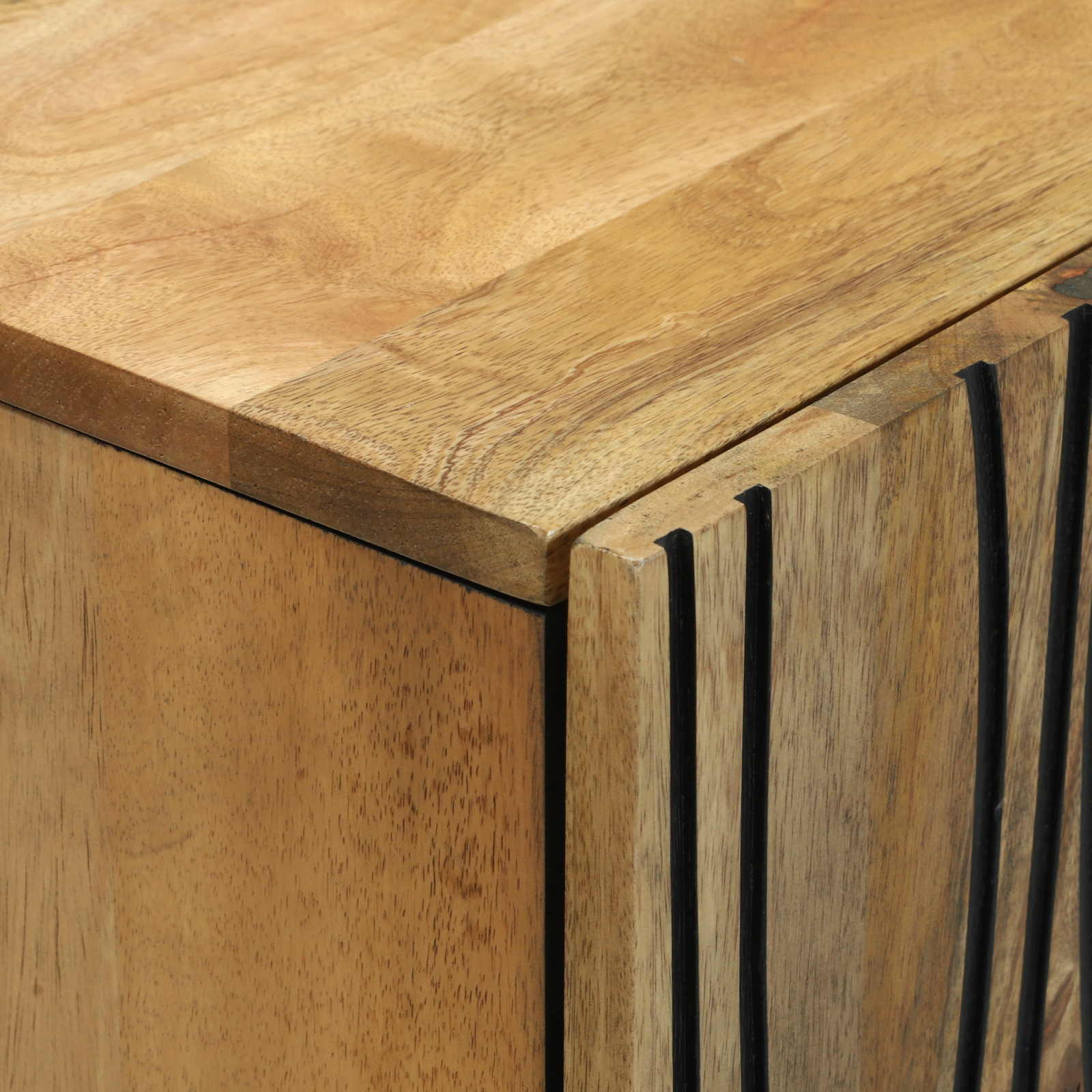 Sideboard 60x33,5x75 cm in Legno Massello di Mango