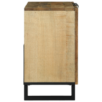 Mobile per Lavabo 62x33x58 cm Legno Massello di Mango e Legno Ingegnerizzato