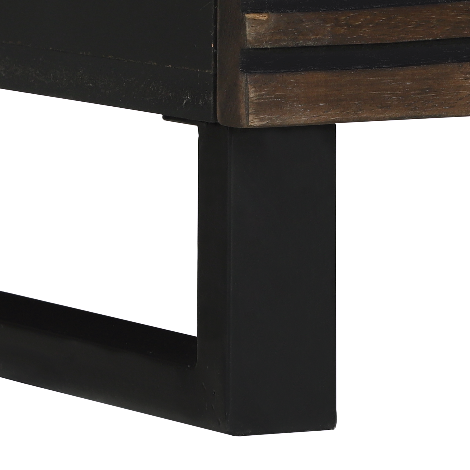 Comodino 40x33x46 cm Legno massiccio di mango