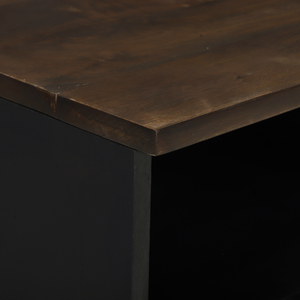 Comodino 40x33x46 cm Legno massiccio di mango