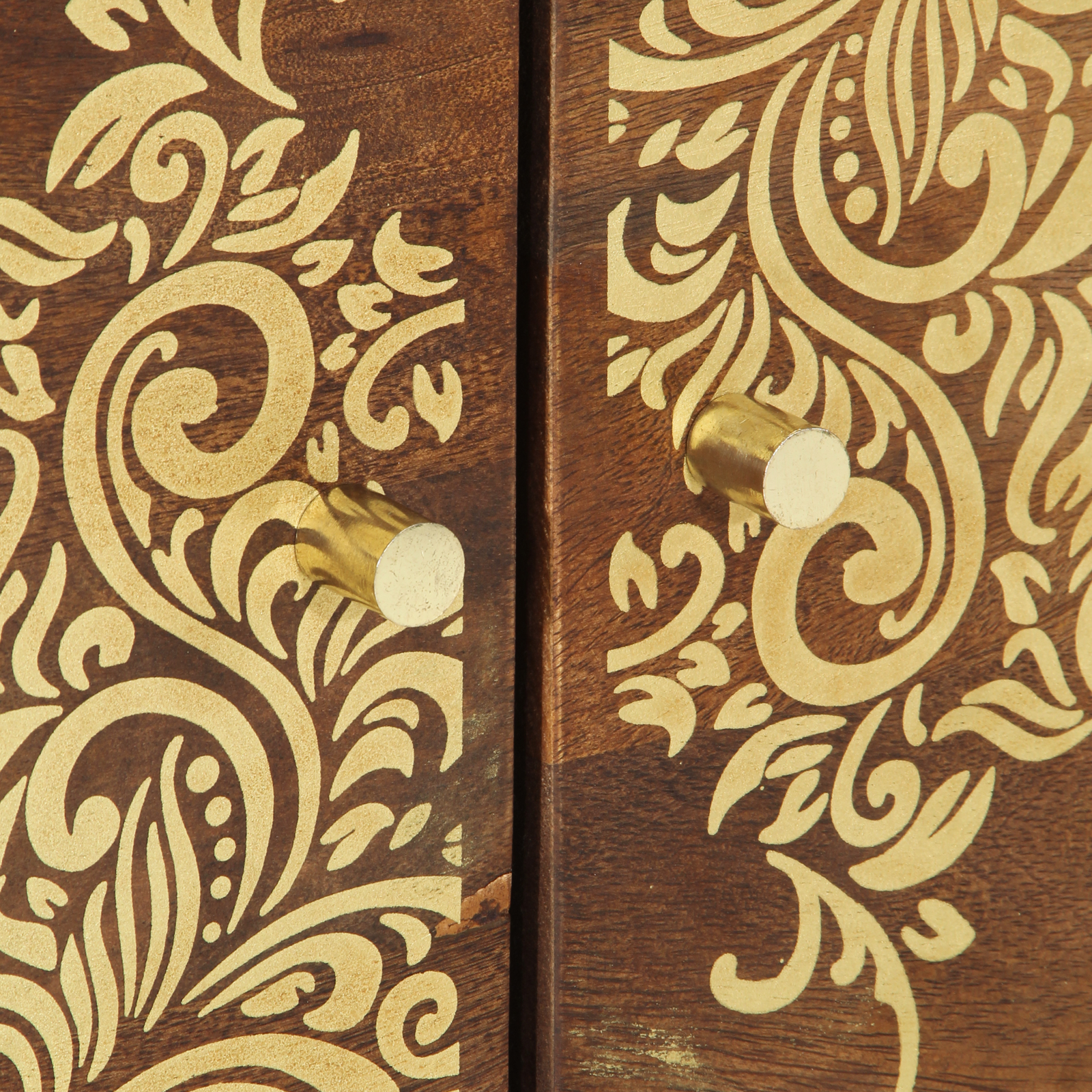 Tavolino da caffè 80x50x40 cm in legno massello di mango