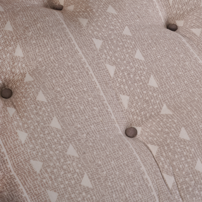 Cuscino per pallet  Marrone Chiaro 120x80x12 cm in Tessuto