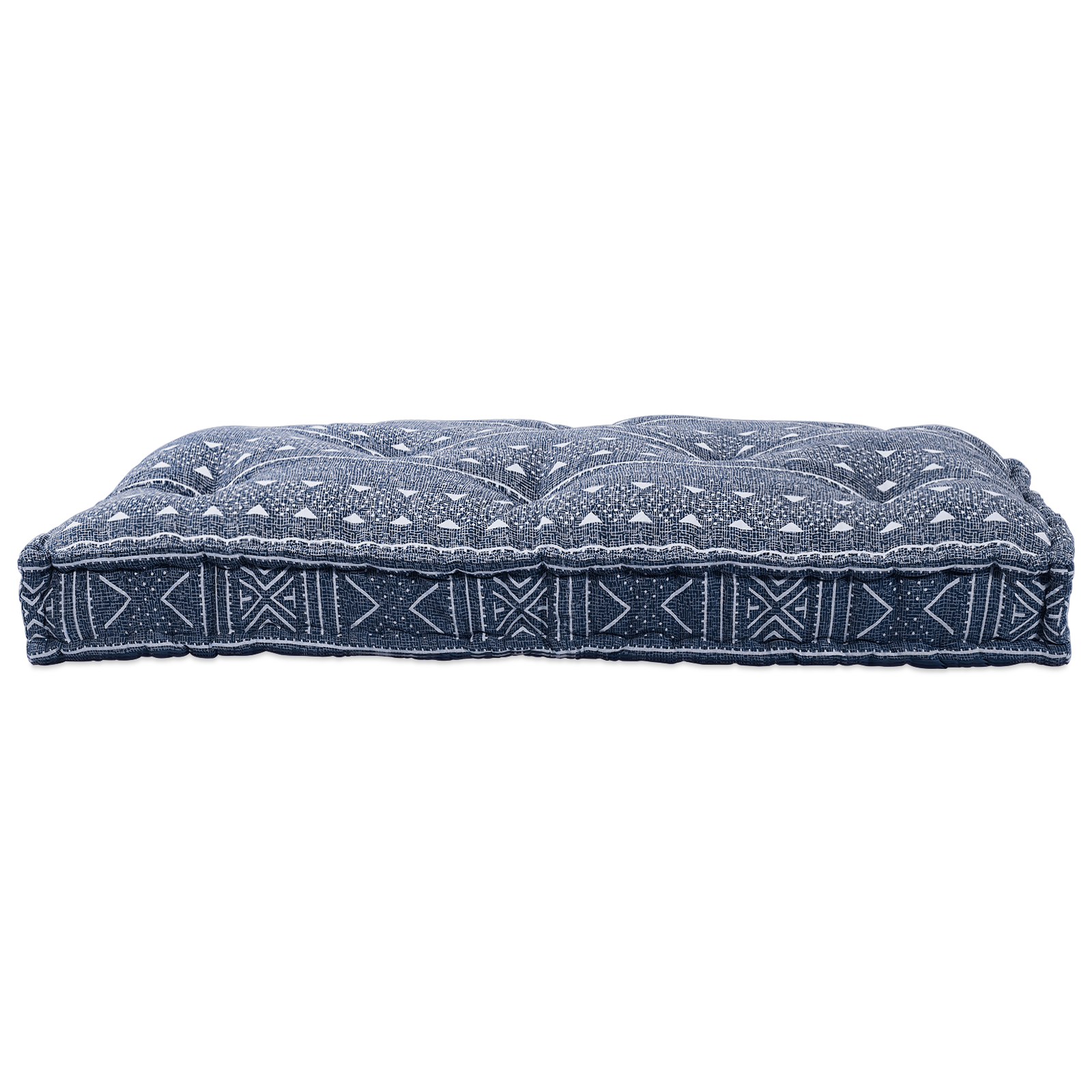 Cuscino per pallet  Indigo 120x80x12 cm in tessuto