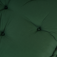 Cuscino per divano a pallet  Verde in tessuto