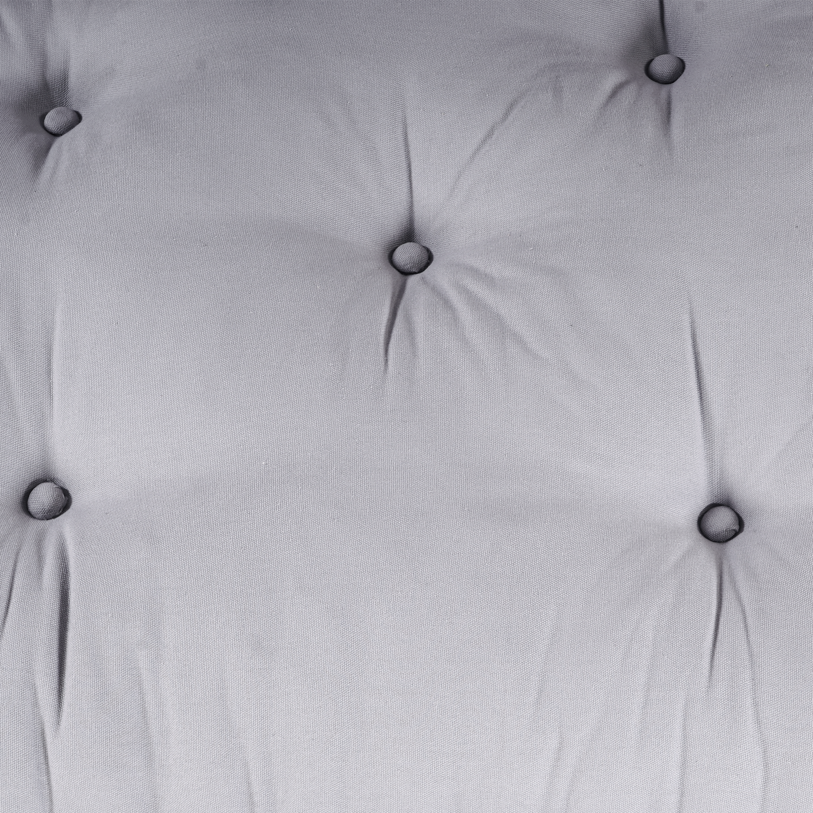 Cuscino per divano a pallet con supporto per la schiena in tessuto grigio