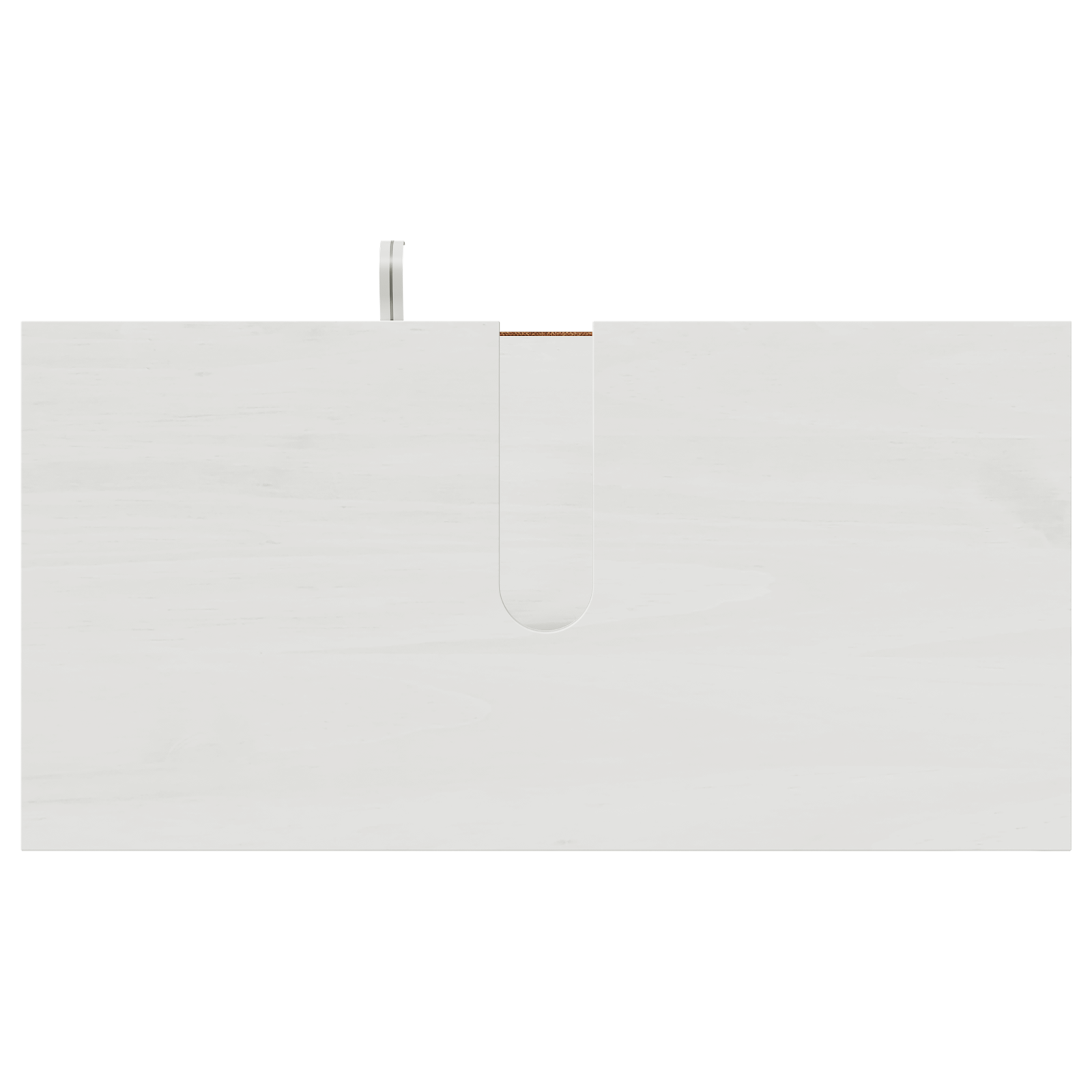 Mobile da Lavabo "VIGO" con Ante 67.5x34x59 cm Legno Massello di Pino