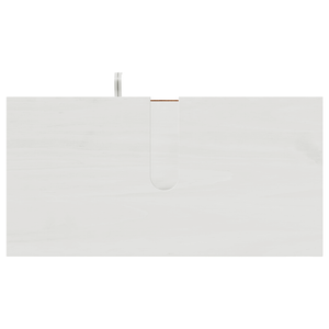 Mobile da Lavabo "VIGO" con Ante 67.5x34x59 cm Legno Massello di Pino