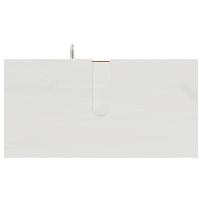 Mobile da Lavabo "VIGO" con Ante 67.5x34x59 cm Legno Massello di Pino