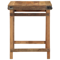 Tavolo da pranzo  55x60x76 cm in legno riciclato