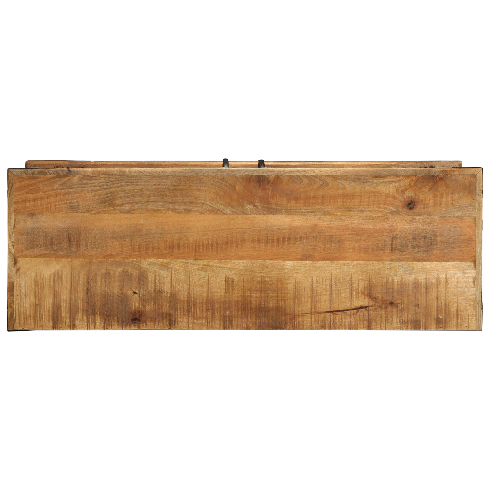 Panchina vitaXL 110x38x45 cm Legno Massello di Mango Grezzo