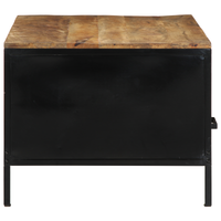 Tavolino da Caffè 90x50x40 cm Legno Massello di Mango