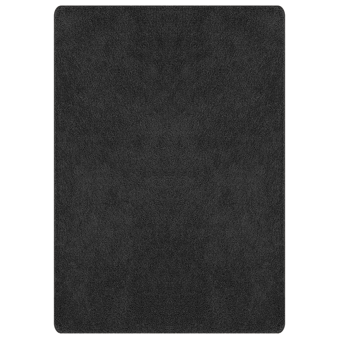 Tappeto Shaggy con retro in lattice grigio scuro 240x340 cm