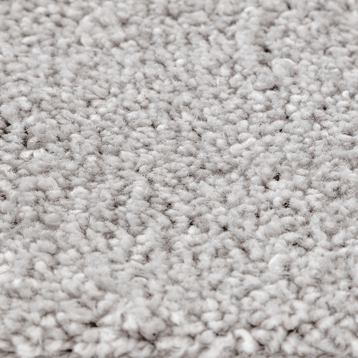 Tappeto Shaggy Alto Pile Grigio 200x200 cm PP