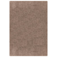 Tappeto Shaggy  con retro in lattice Marrone 80x150 cm