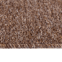 Tappeti per Scale  con retro in lattice Marrone 20x75 cm