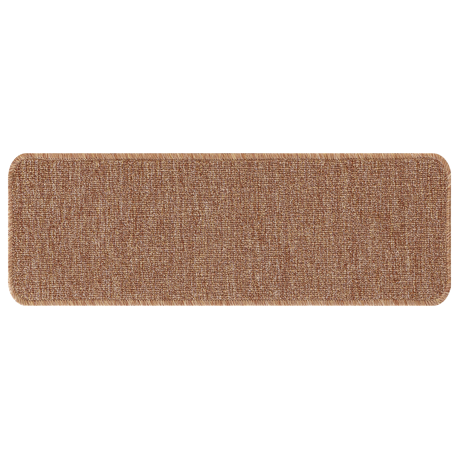 Tappeti per scale  con retro in lattice Giallo 25x60 cm