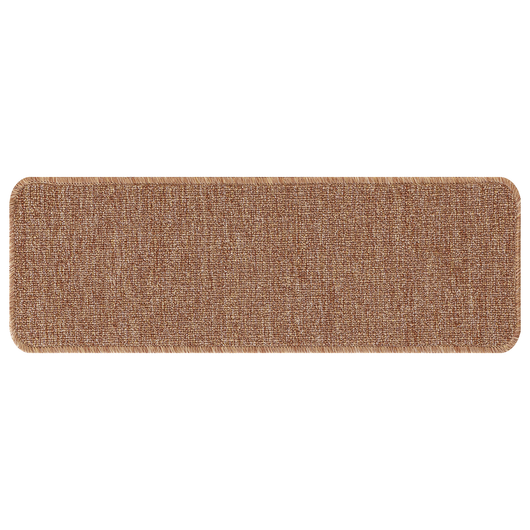 Tappeti per scale  con retro in lattice Giallo 25x60 cm