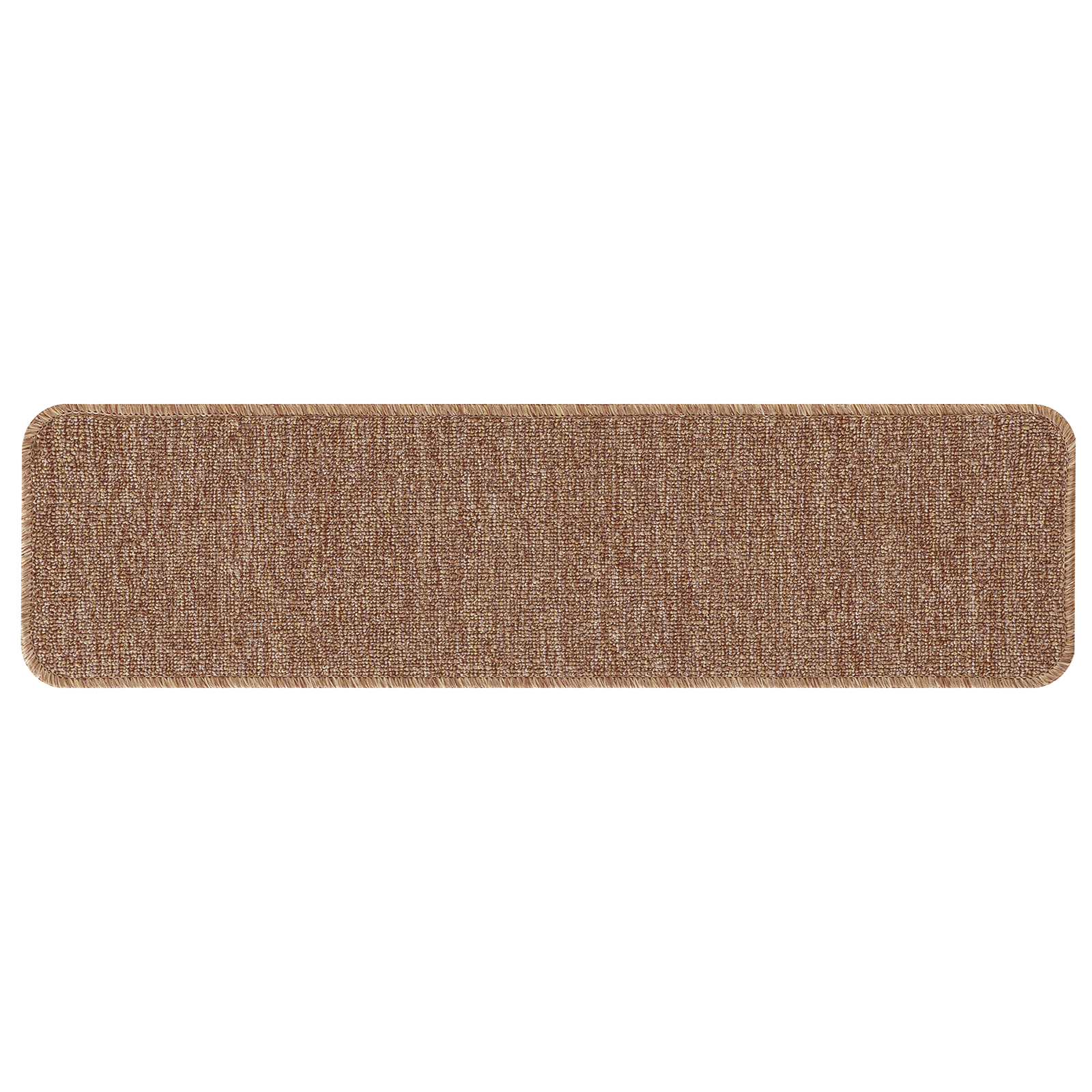 Tappeti per scale  con retro in lattice Giallo 20x75 cm