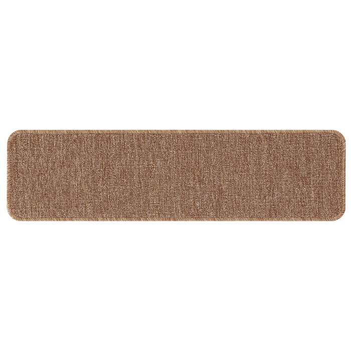 Tappeti per scale  con retro in lattice Giallo 20x75 cm