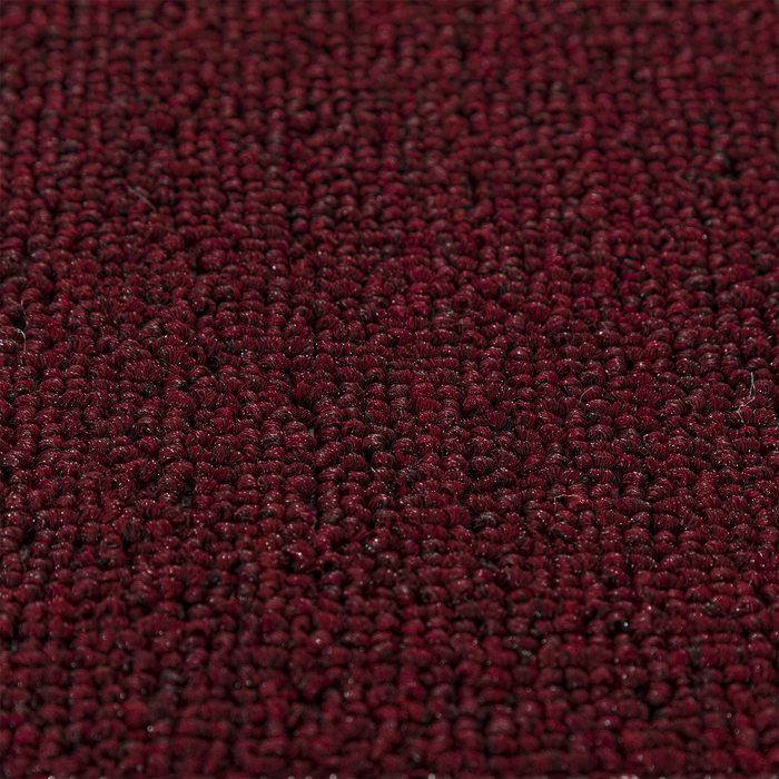 Tappeti per scale  con retro in lattice Bordeaux 25x60 cm