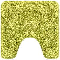 Tappetino da bagno U-Shaped Verde 50x50 cm Polipropilene Antiscivolo