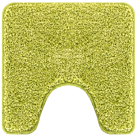 Tappetino da bagno U-Shaped Verde 50x50 cm Polipropilene Antiscivolo